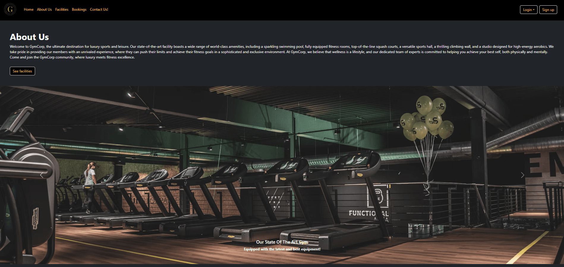 GymCorp screenshot 1